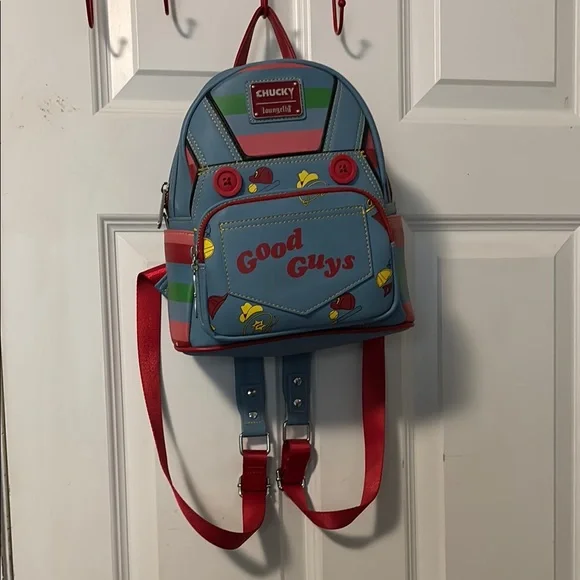 Loungefly | Bags | Good Guys Kids Backpack Blue And Red  display picture 2